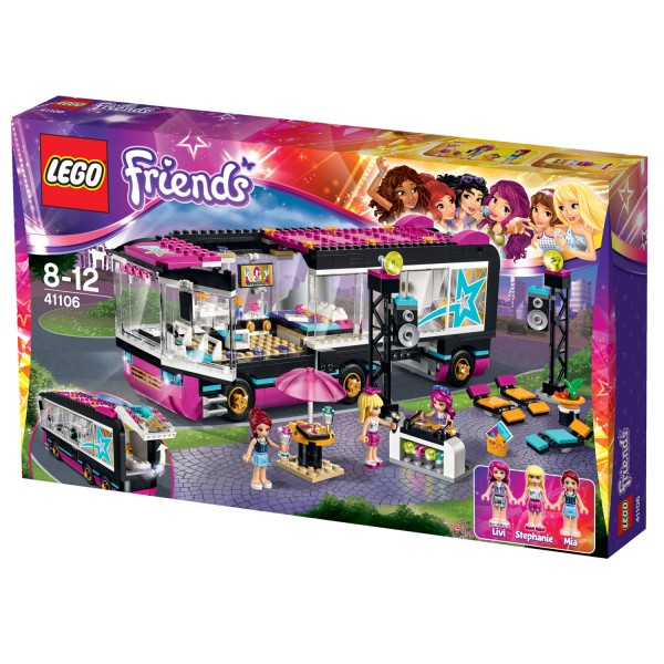 Lego 41106 Friends : La tournée en bus - Lego-41106