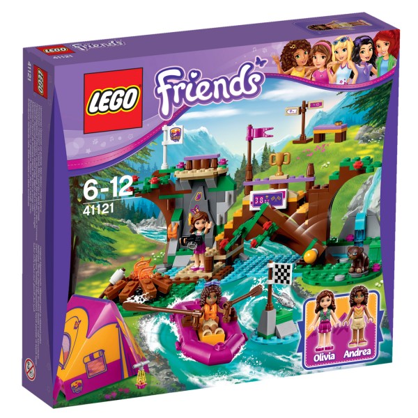 Lego 41121 Friends : Rafting à la base d'aventure - Lego-41121