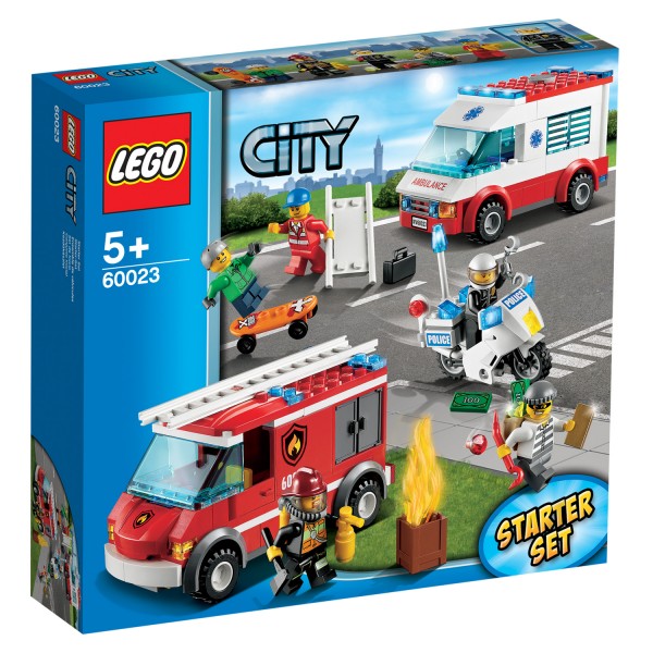 Lego 60023 City : Ensemble de véhicules de secours - Lego-60023