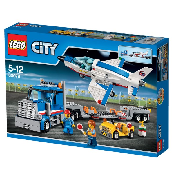 Lego 60079 City : Le transporteur d'avion - Lego-60079