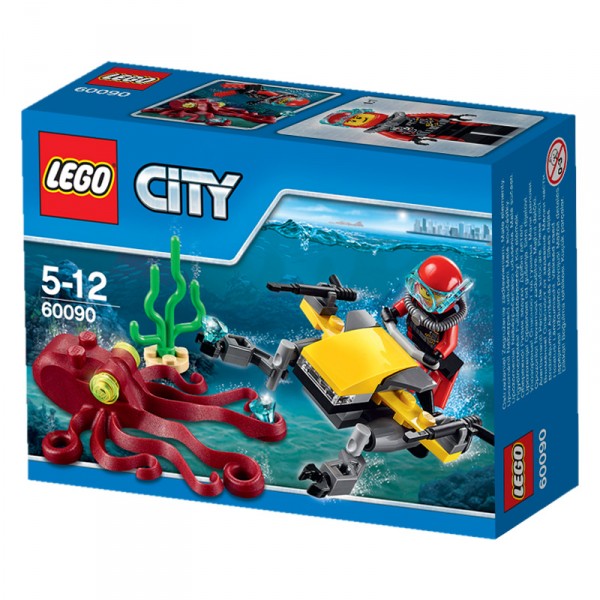 Lego 60090 City : L'explorateur sous-marin - Lego-60090