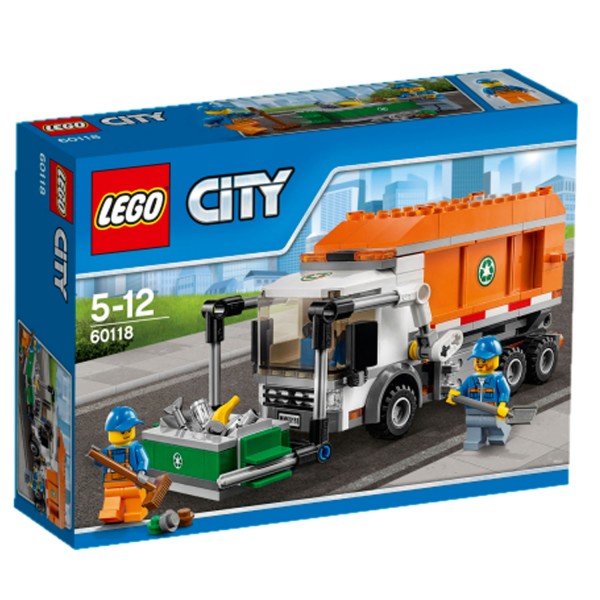 Lego 60118 City : Le camion poubelle - Lego-60118