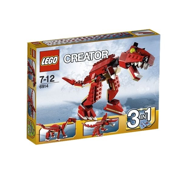 Lego 6914 Creator 3 en 1 : Le T-Rex - Lego-6914