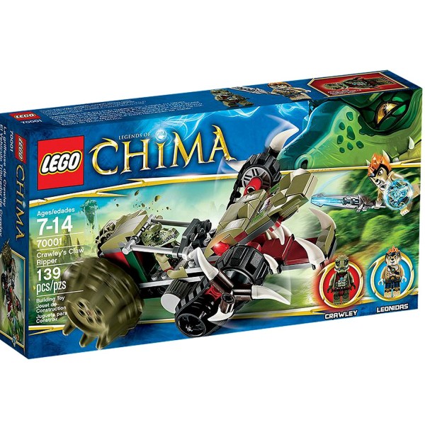 Lego 70001 Chima : La Croc'Griffeuse de Crawley - Lego-70001