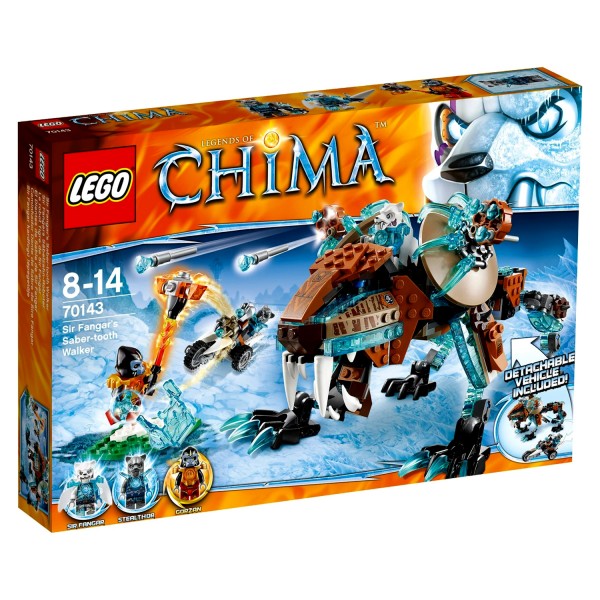 Lego 70143 Chima : Le robot Tigre de Sir Fangar - Lego-70143