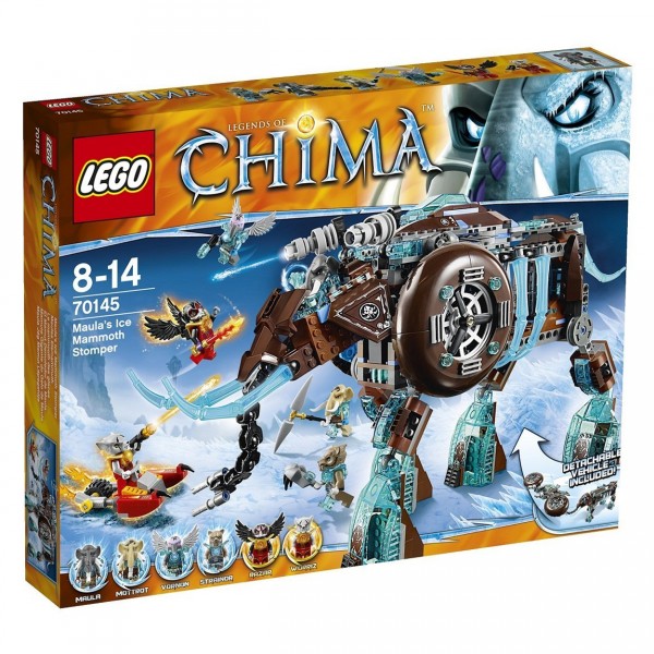 Lego 70145 Chima : Le mammouth des glaces - Lego-70145