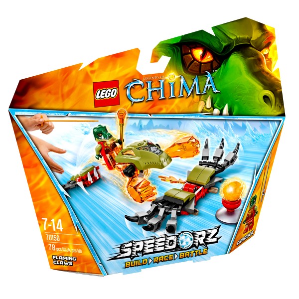 Lego 70150 Chima : Cragger Challenge : Les Griffes De Feu - Lego-70150
