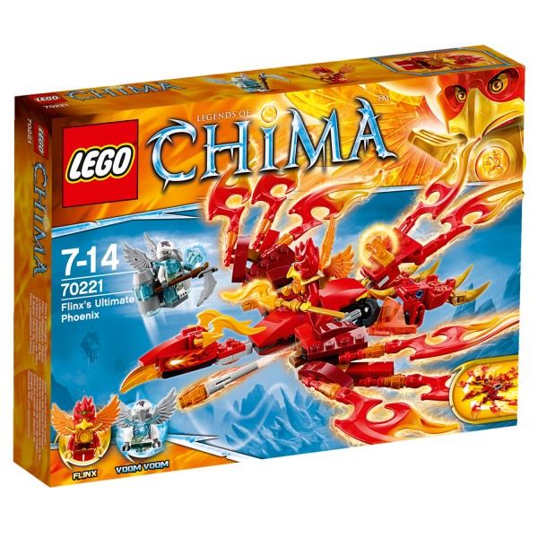 Lego 70221 Chima : L'ultime Phoenix de feu - Lego-70221