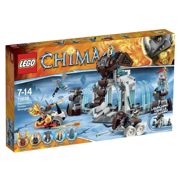 Lego 70226 Chima : La forteresse glacée du Mammouth - Lego-70226