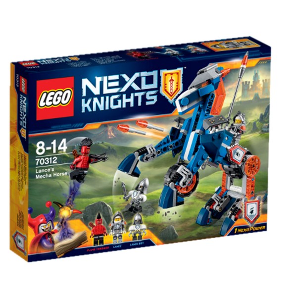 Lego 70312 Nexo Knights : Le méca-cheval de Lance - Lego-70312