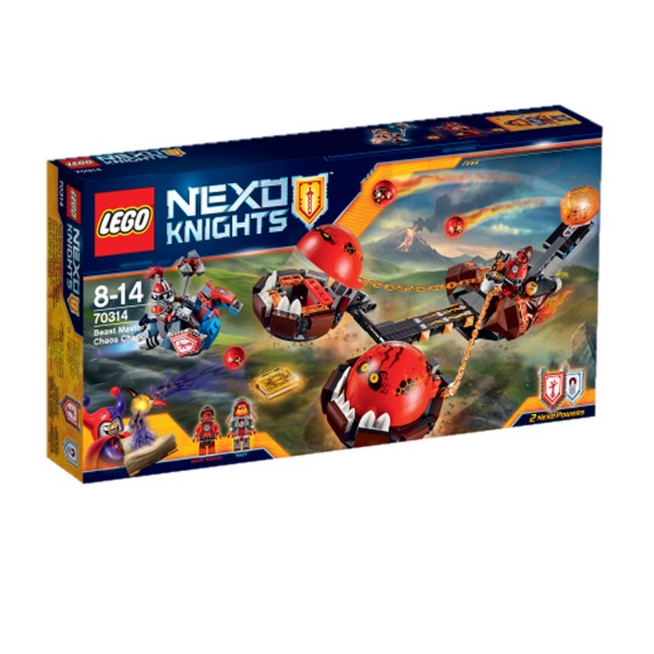 Lego 70314 Nexo Knights : Le chariot du Chaos du Maître - Lego-70314