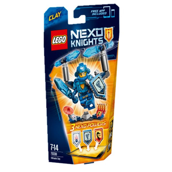 Lego 70330 Nexo Knights : Clay Ultime chevalier - Lego-70330