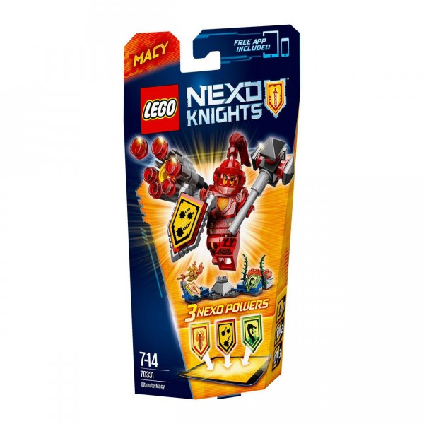 Lego 70331 Nexo Knights : Macy l'ultime chevalier - Lego-70331