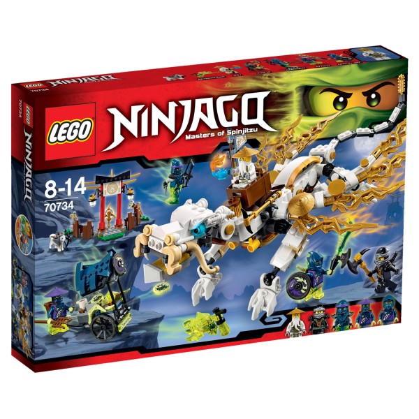 Lego 70734 Ninjago : Le dragon de Maître Wu - Lego-70734