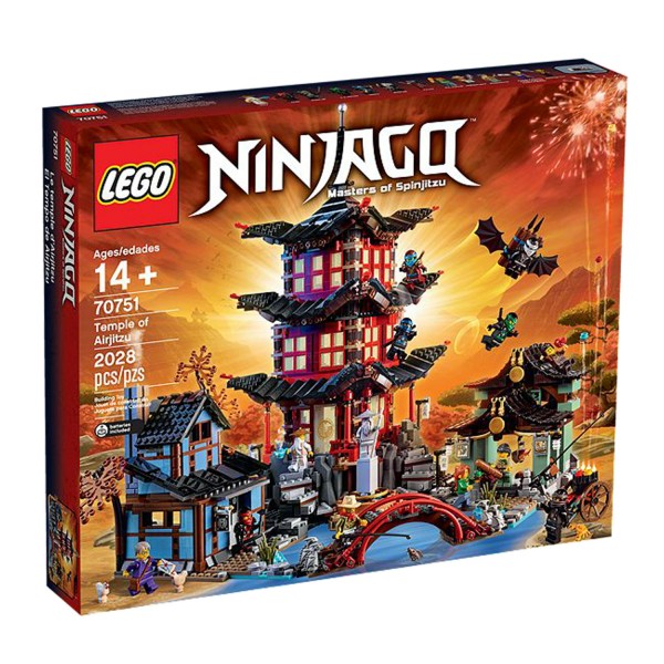 Lego 70751 Ninjago : Le temple de de l'Airjitzu - Lego-70751