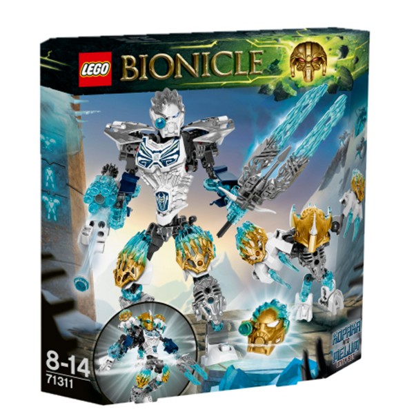 Lego 71311 Bionicle : Kopaka et Melum La fusion - Lego-71311