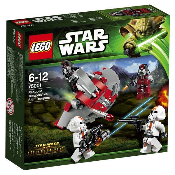 Lego 75001 Star Wars : Republic Troopers contre Sith Troopers - Lego-75001