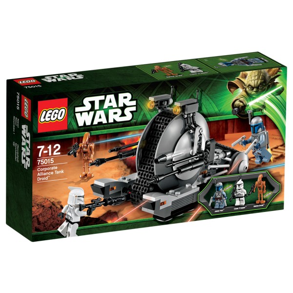Lego 75015 Star Wars : Corporate Alliance Tank Droid - Lego-75015
