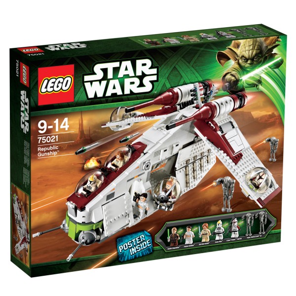 Lego 75021 Star Wars : Republic Gunship - Lego-75021
