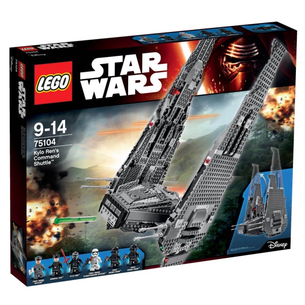 Lego 75104 Star Wars : Navette de commandement de Kylo Ren - Lego-75104