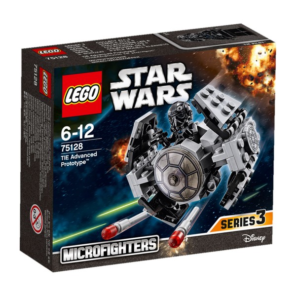 Lego 75128 Star Wars : TIE Advanced Prototype - Lego-75128