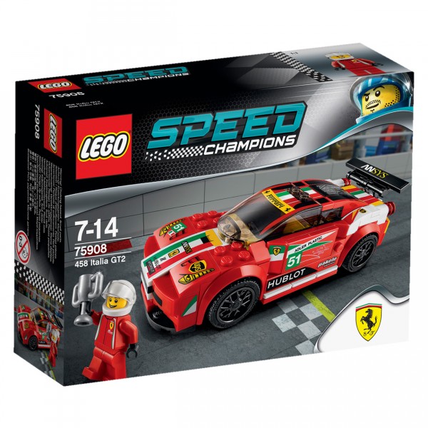 Lego 75908 Speed Champions : Ferrari 458 Italia GT2 - Lego-75908