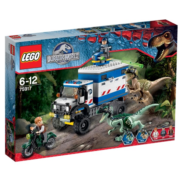 Lego 75917 Jurassic World : La destruction du Vélociraptor - Lego-75917