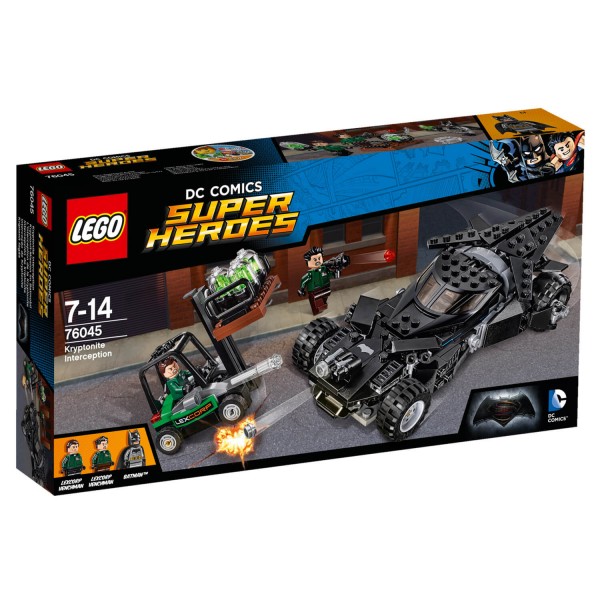 Lego 76045 Super Heroes : Batman v Superman : L'interception de la Kryptonite - Lego-76045
