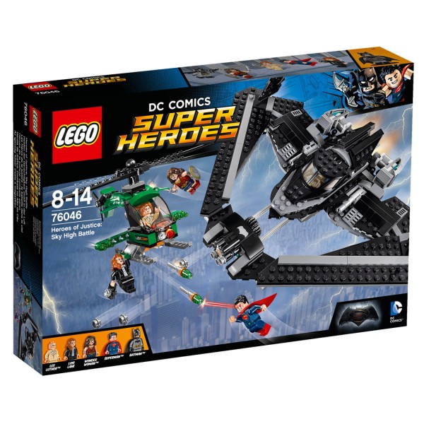 Lego 76046 Super Heroes : Batman v Superman : La bataille dans le ciel - Lego-76046
