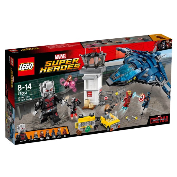 Lego 76051 Super Heroes : Captain America Civil War : La bataille de l'aéroport - Lego-76051