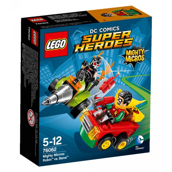 Lego 76062 Super Heroes : Mighty Micros : Robin contre Bane - Lego-76062