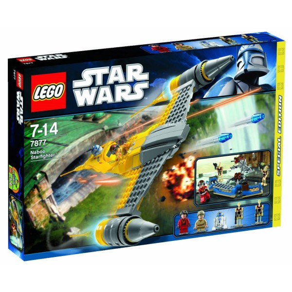 Lego 7877 Star Wars : Naboo Starfighter : Spécial édition - Lego-7877