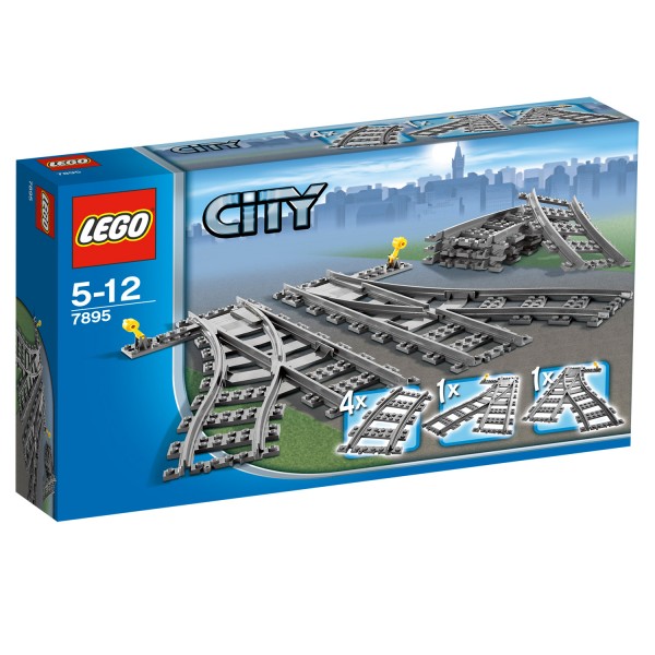 Lego 7895 City : Les aiguillages - Lego-7895