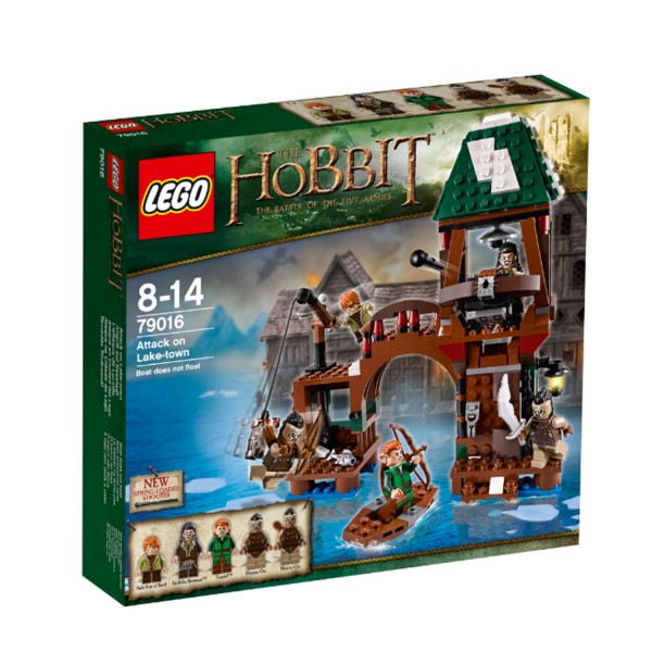 Lego 79016 Le Hobbit : L'attaque de Lacville - Lego-79016