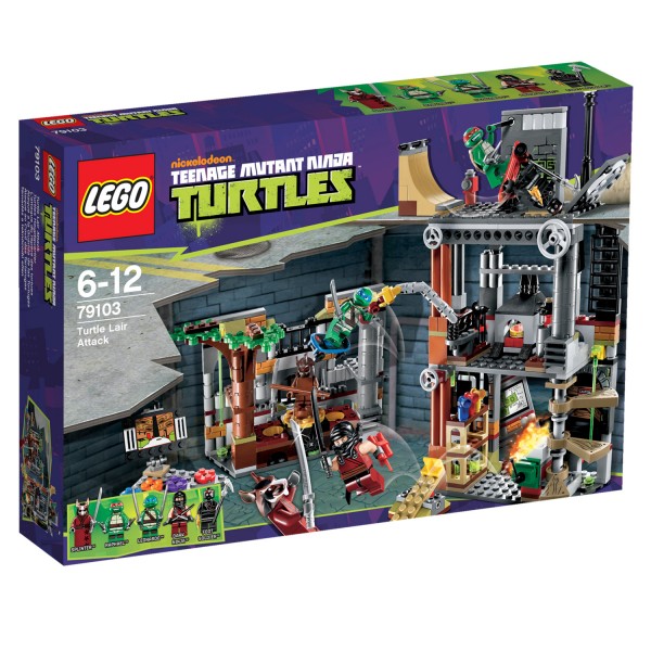 Lego 79103 Tortues Ninja : L'attaque du repaire des tortues - Lego-79103