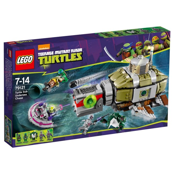 Lego 79121 Tortues Ninja : Course-poursuite sous-marine - Lego-79121