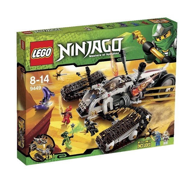 Lego 9449 Ninjago : Le tout-terrain ultrasonique - Lego-9449