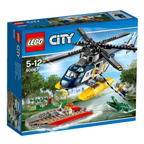 Lego City 60067 : La poursuite en hélicoptère - Lego-60067