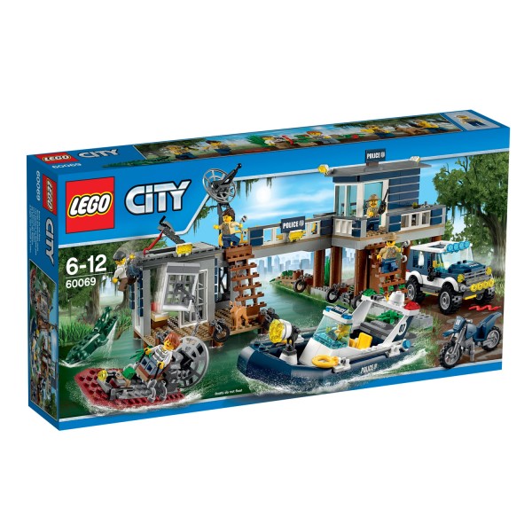 Lego City 60069 : Le poste de police des marais - Lego-60069
