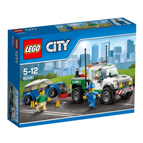 Lego City 60081 : Le pick-up dépanneuse - Lego-60081