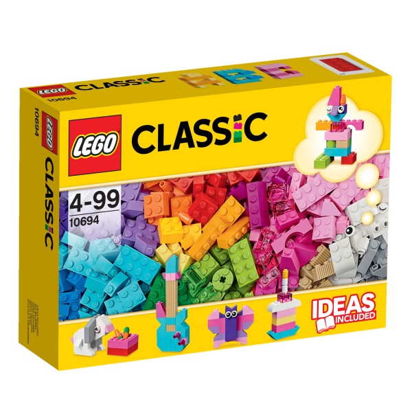 Lego Classic 10694 : Le complément créatif couleurs vives - Lego-10694