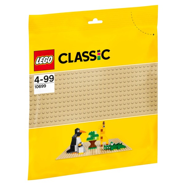 Lego Classic 10699 : La plaque de base sable - Lego-10699