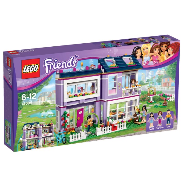 Lego Friends 41095 : La maison d'Emma - Lego-41095