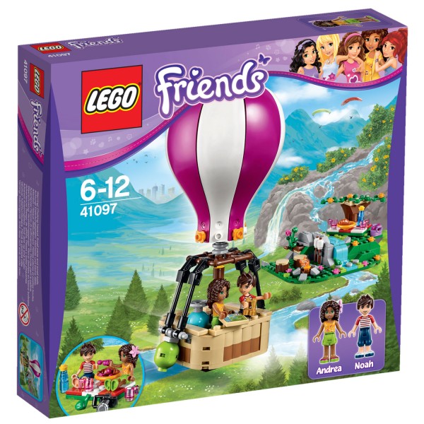 Lego Friends 41097 : La montgolfière d'Heartlake City - Lego-41097