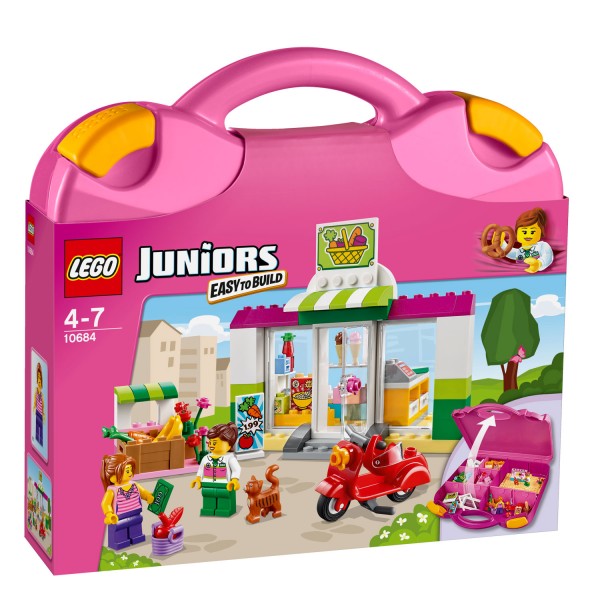 Lego Juniors 10684 : La valise supermarché - Lego-10684