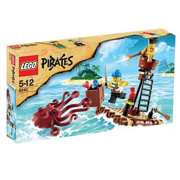 Lego Pirates - Le radeau des pirates - Lego-6240