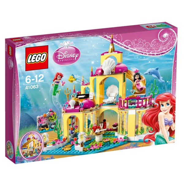 Lego Princesses Diney 41063 : Le royaume sous-marin d'Ariel - Lego-41063