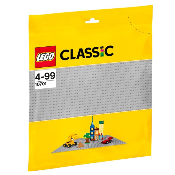 Lego 10701 Classic : La plaque de base grise - Lego-10701