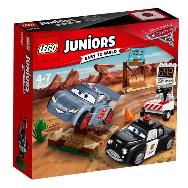 LEGO® 10742 Juniors™: Cars 3™: La piste d'entraînement de la butte à Willy - Lego-10742