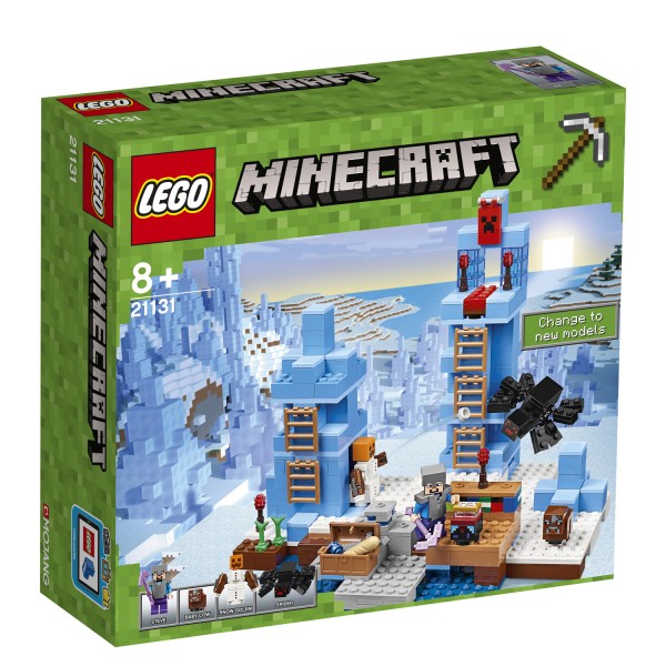 LEGO® 21131 Minecraft™ : Les pics de glace - Lego-21131